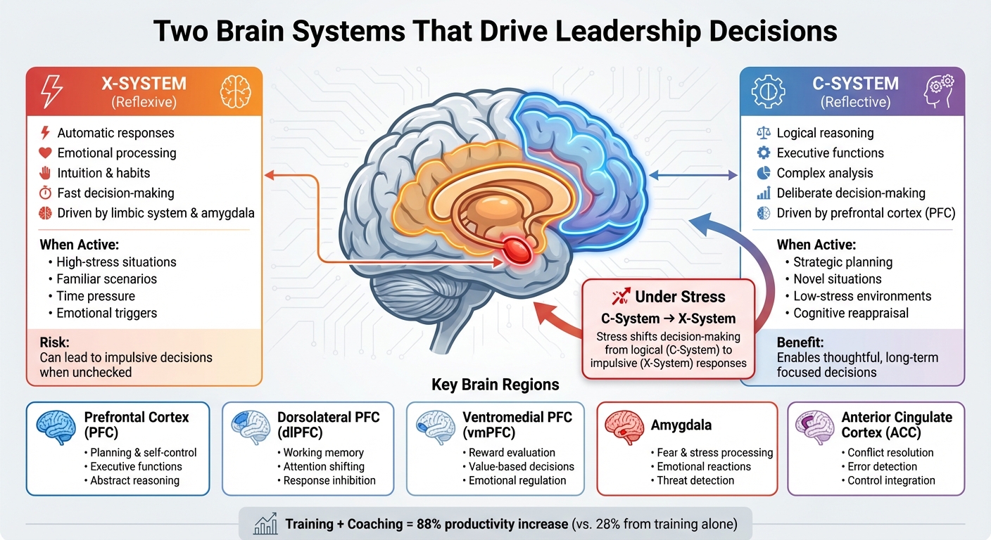 Brain Systems in Leadership Decision-Making: X-System vs C-System