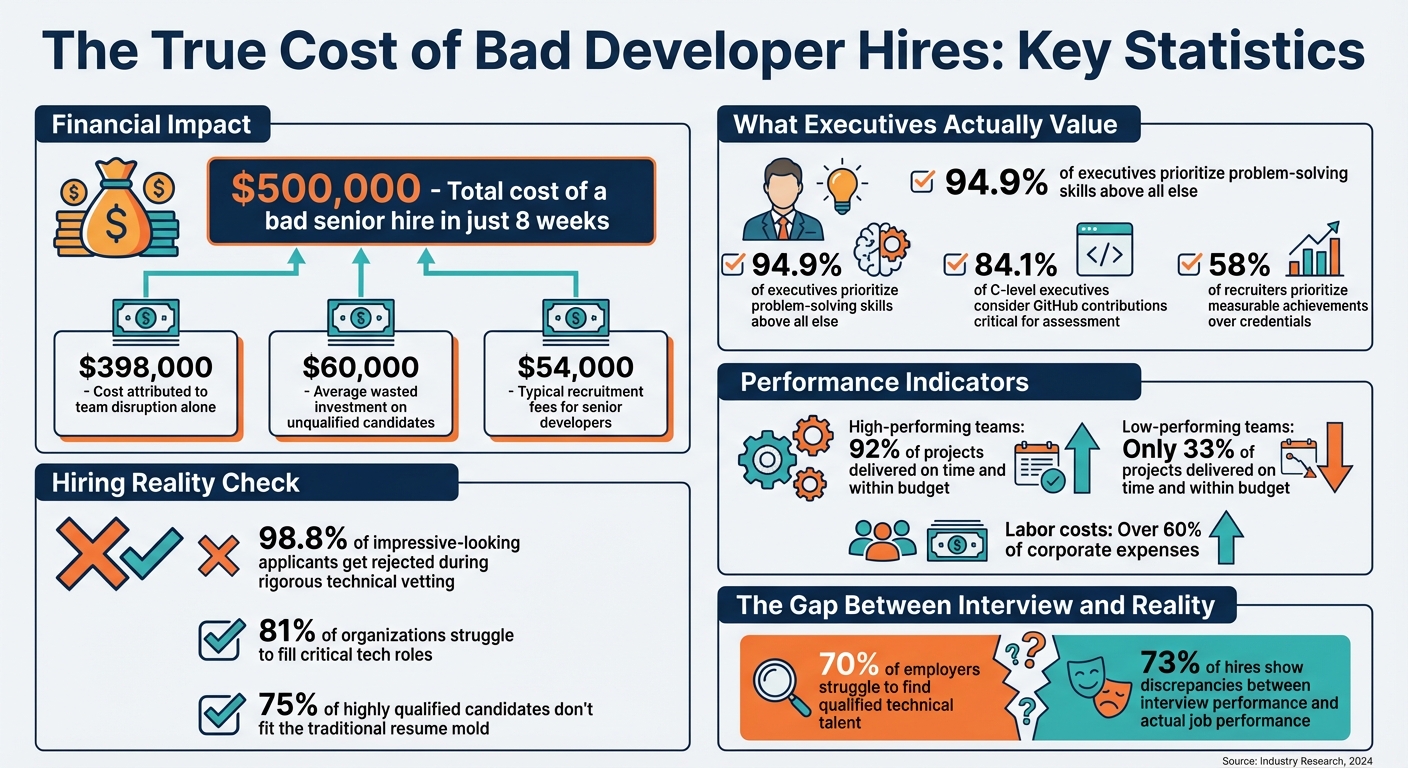 The True Cost of Bad Developer Hires: Key Statistics and Hiring Insights
