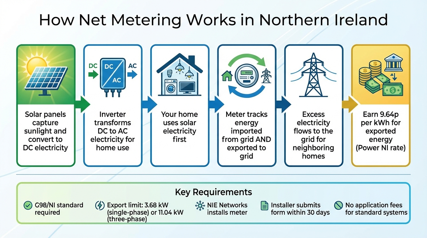 How Net Metering Works: From Solar Panel to Grid Export