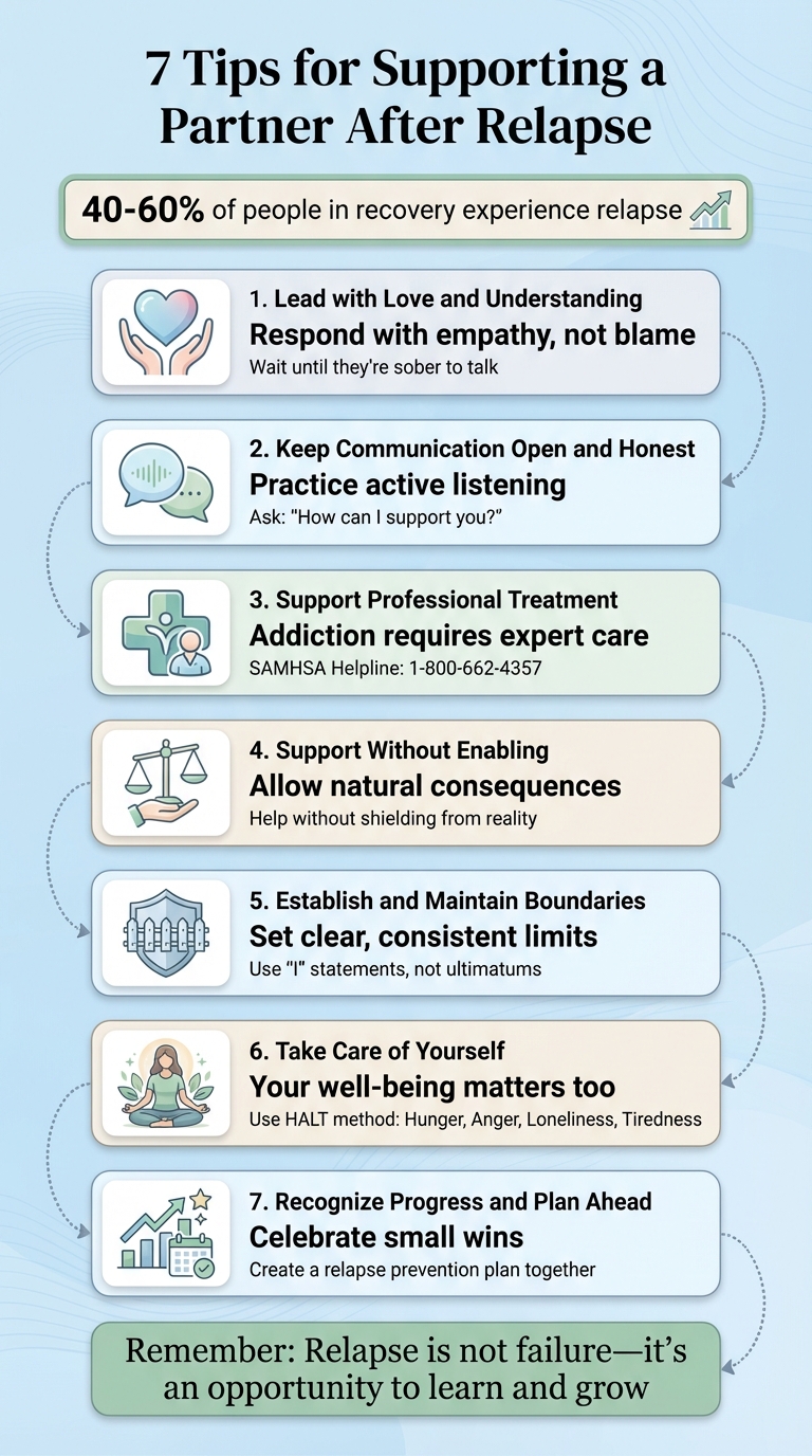 7 Essential Steps for Supporting a Partner After Relapse