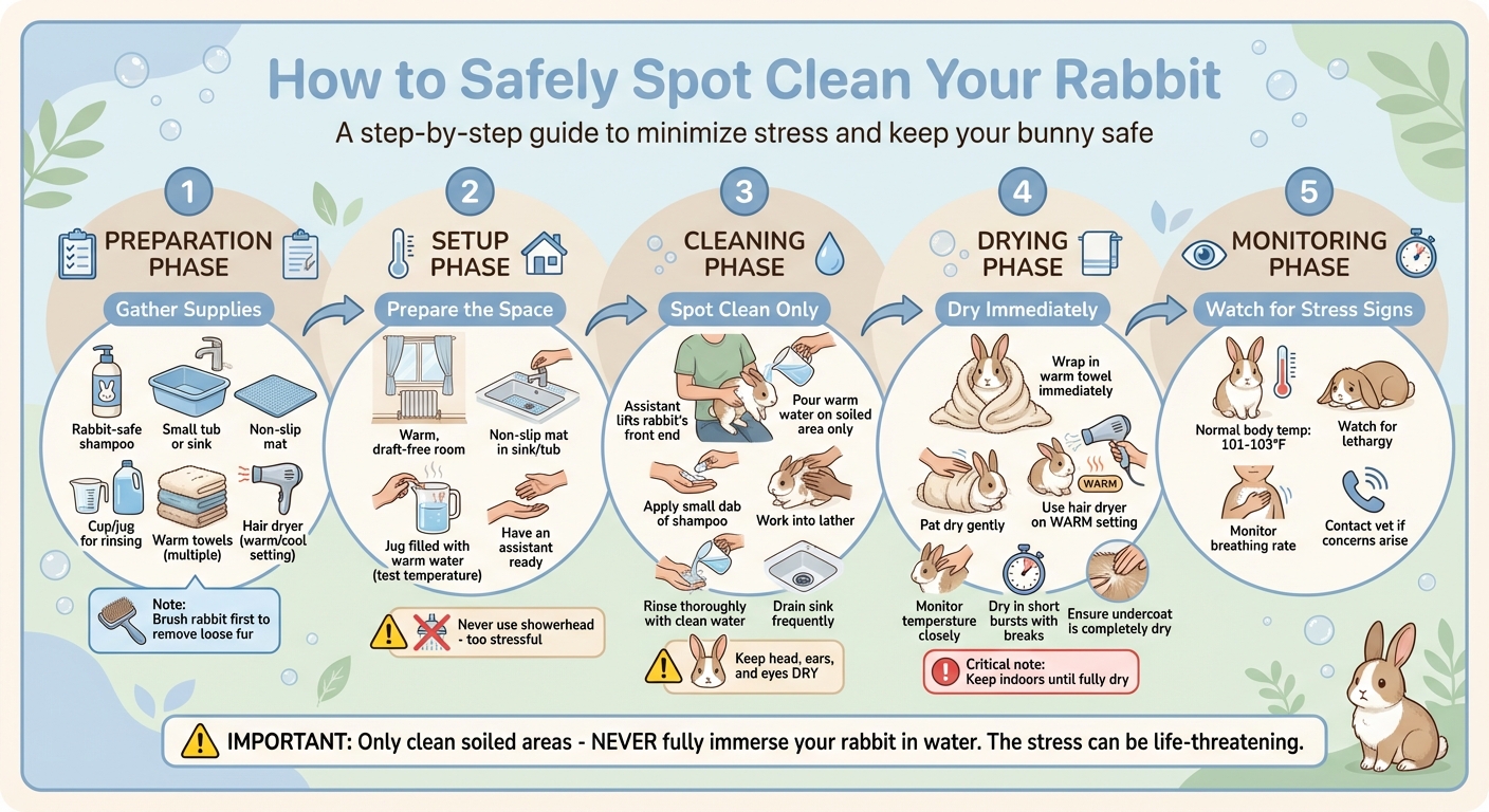 Safe Rabbit Spot Cleaning Step-by-Step Guide