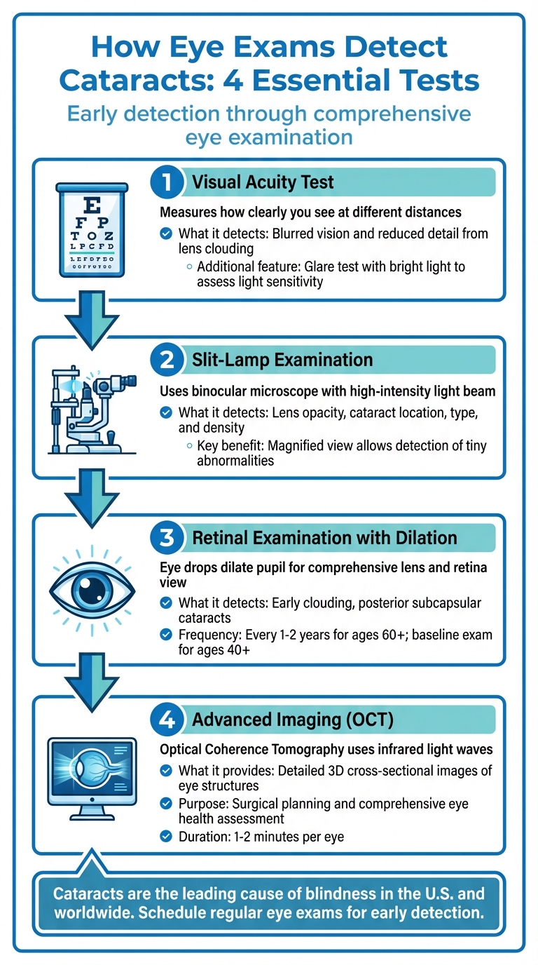 4 Key Eye Exam Tests That Detect Cataracts Early