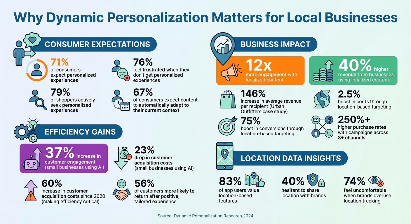 Dynamic Personalization Statistics: Impact on Engagement and Revenue
