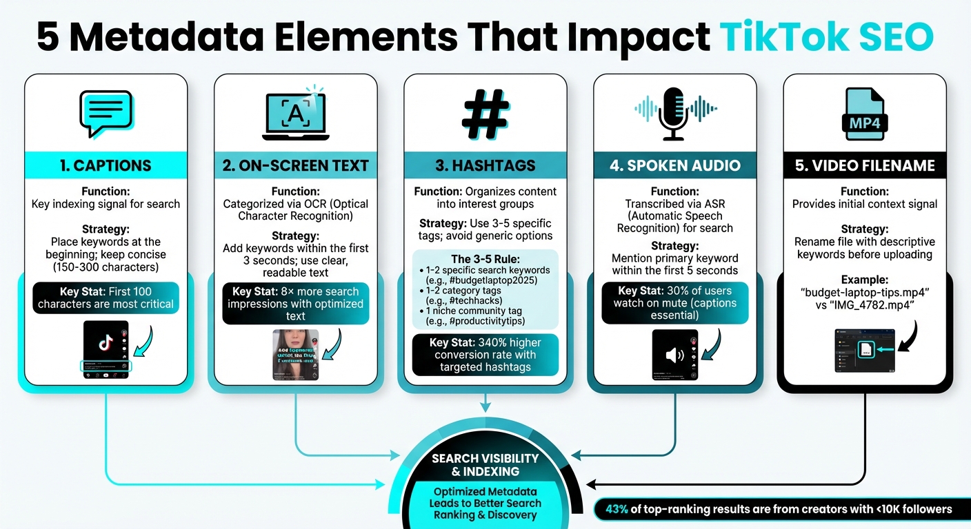 TikTok Metadata Elements: Functions and Optimization Strategies