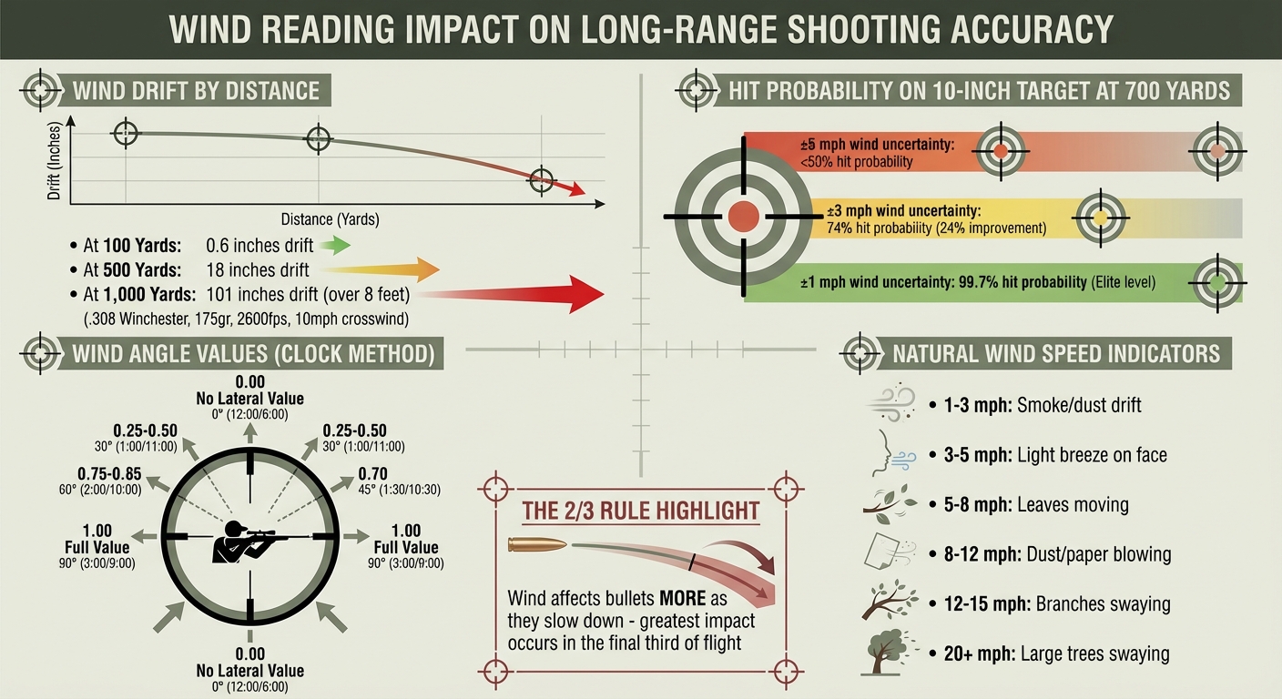 Wind Reading Impact on Long-Range Shooting Accuracy