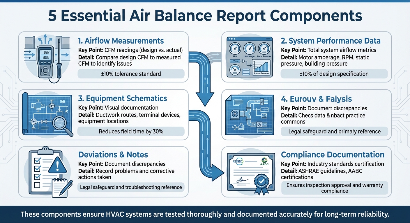 5 Essential Components of an Air Balance Report