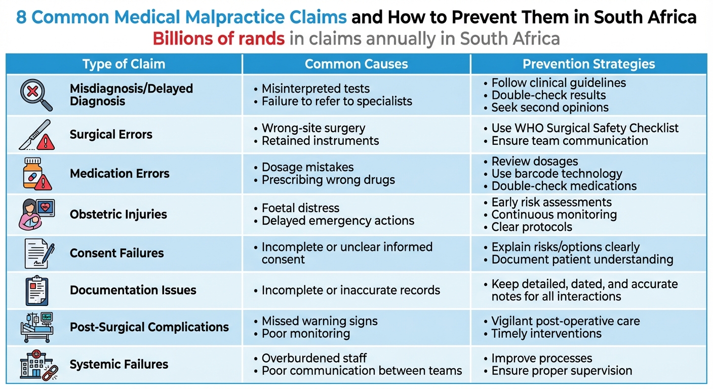 8 Common Medical Malpractice Claims and How to Prevent Them - Medical ...