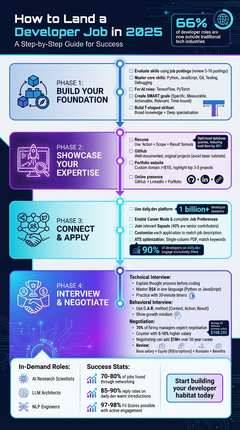 How to find a job as a developer | daily.dev
