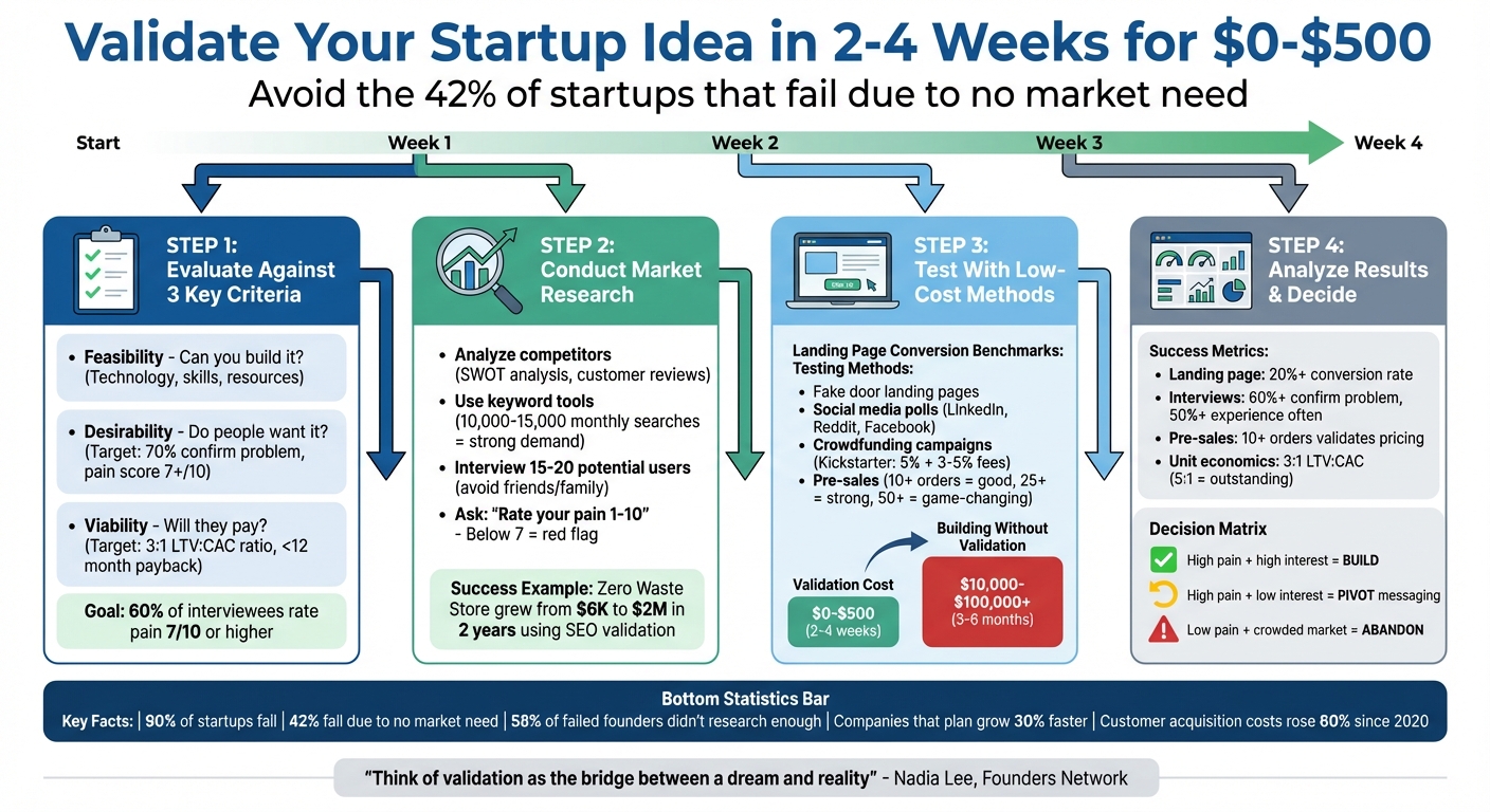 Complete Idea Validation Process for Entrepreneurs in 4 Steps
