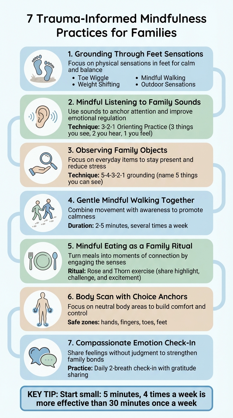 7 Trauma-Informed Mindfulness Practices for Families