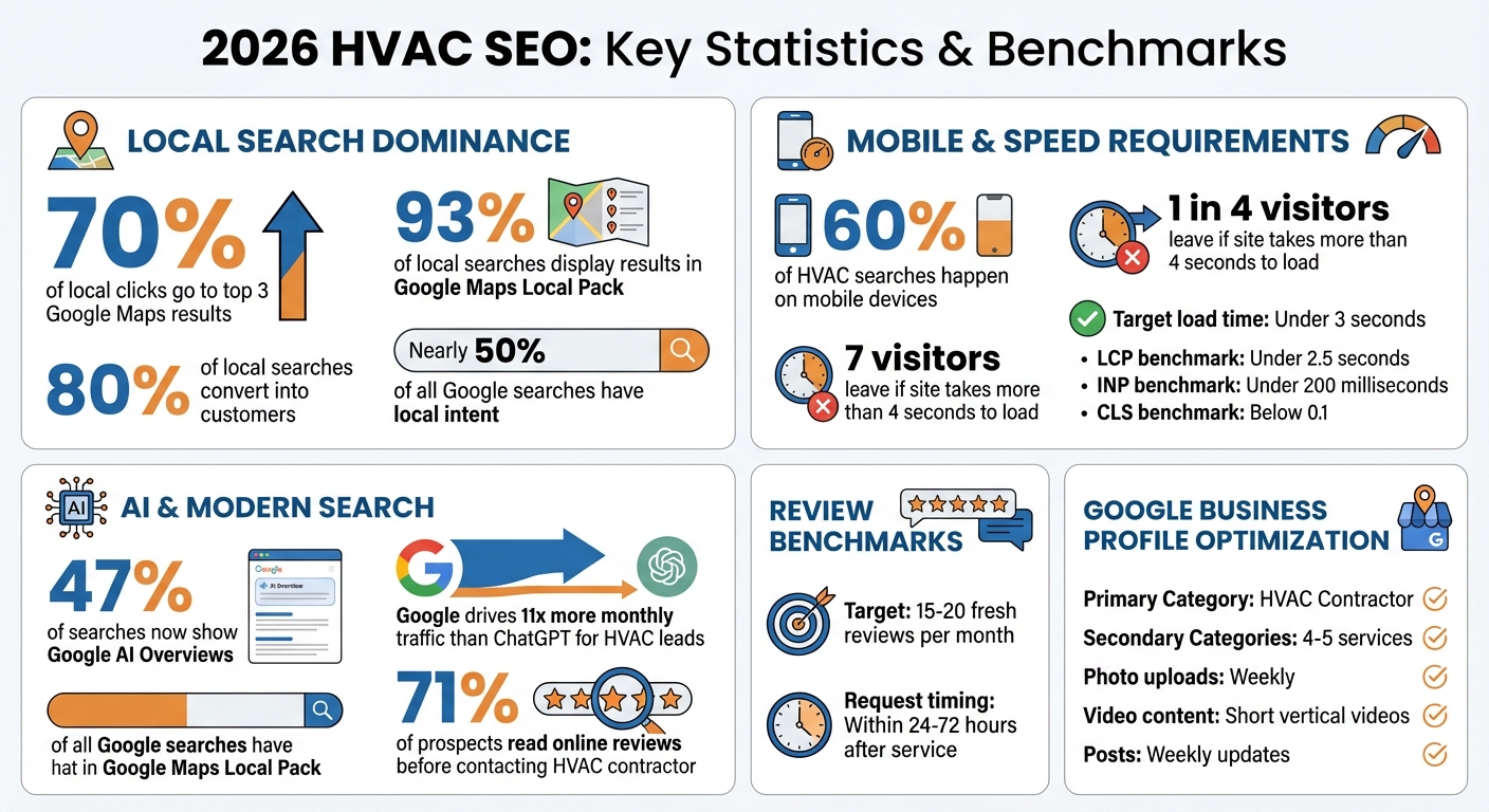 2026 HVAC SEO Statistics and Key Performance Benchmarks