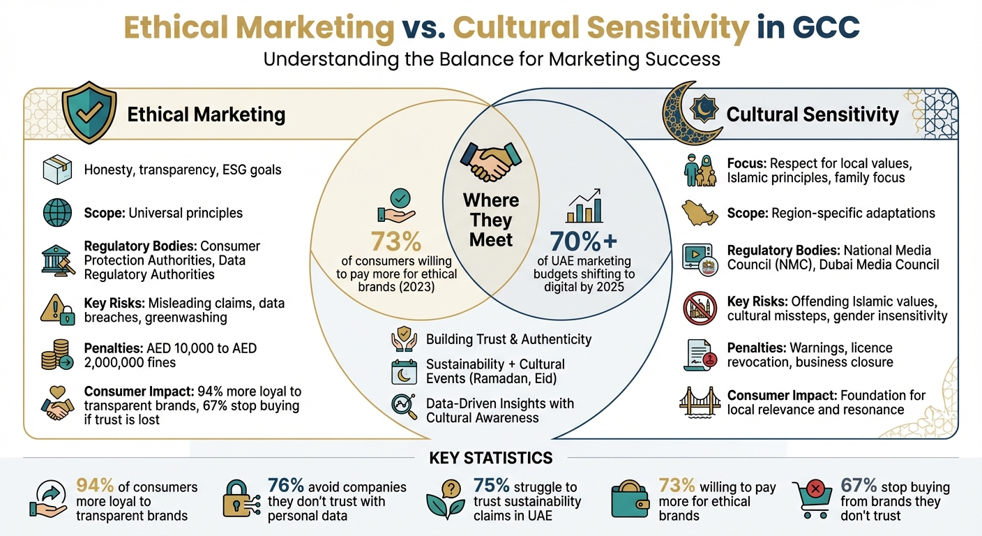 Ethical Marketing vs Cultural Sensitivity in GCC: Key Differences and Intersection