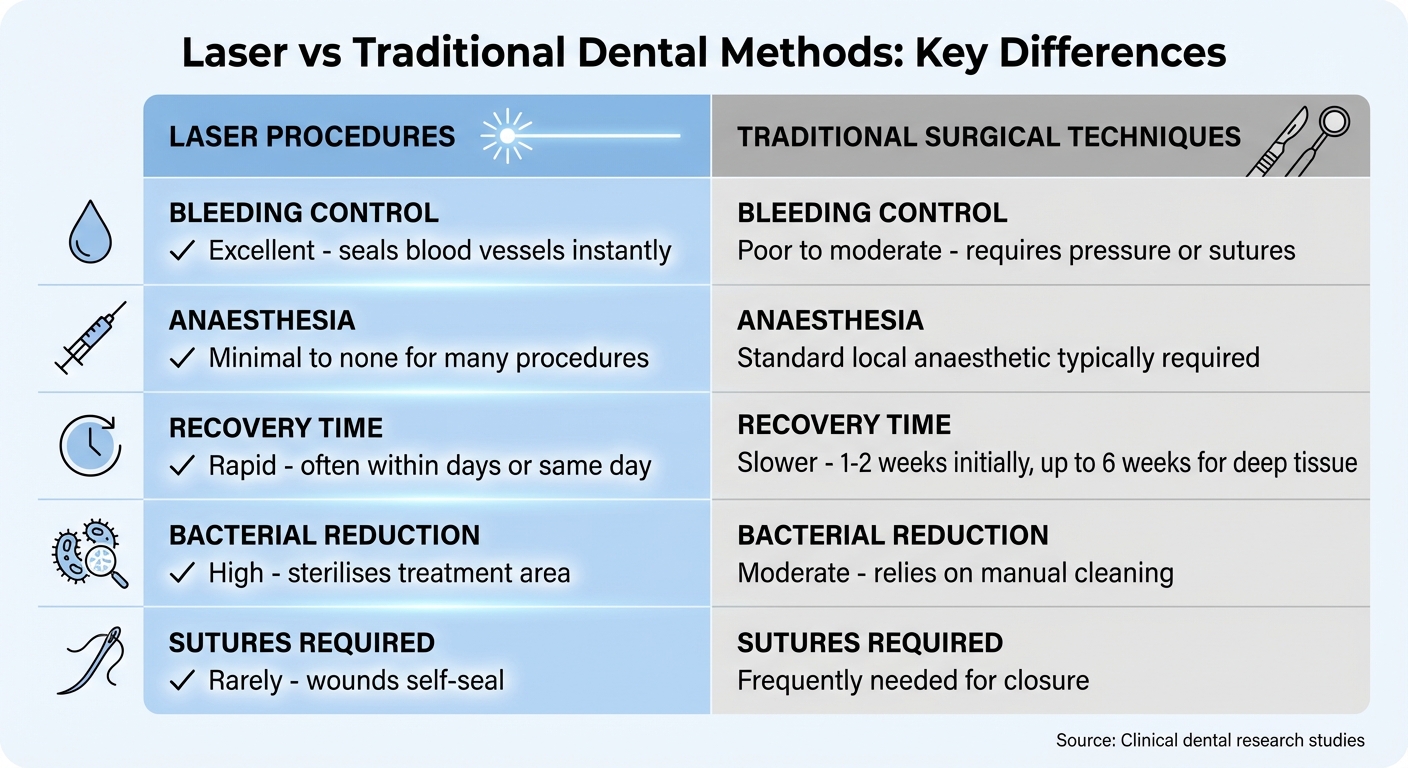 Laser vs Traditional Dental Methods Comparison