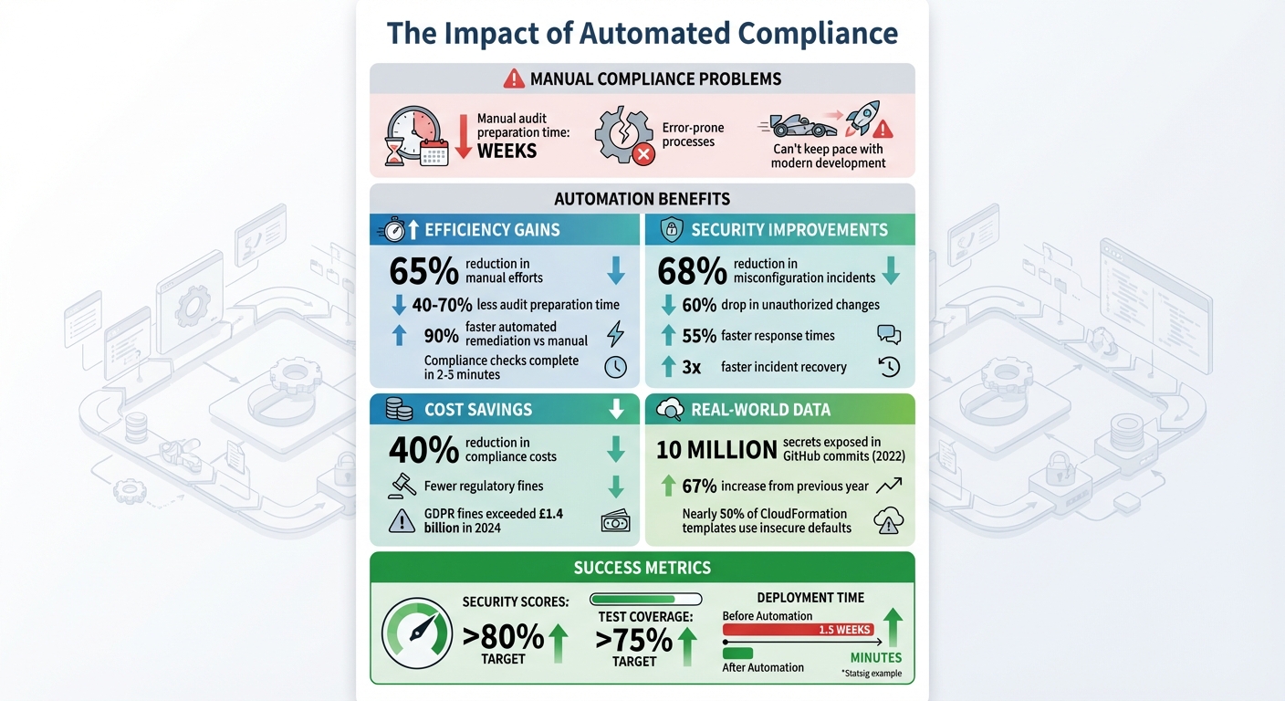 Benefits and Impact of Automated Compliance in CI/CD Pipelines