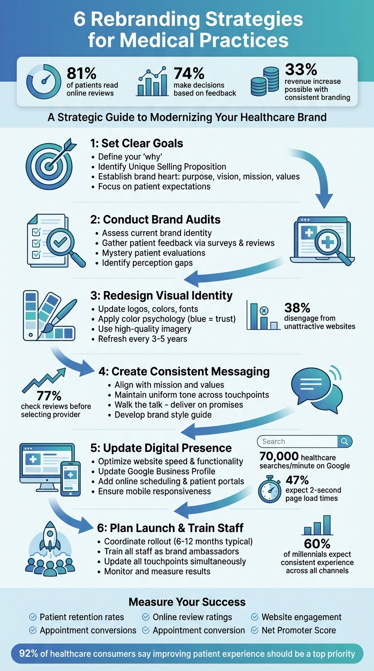 6 Essential Rebranding Strategies for Medical Practices