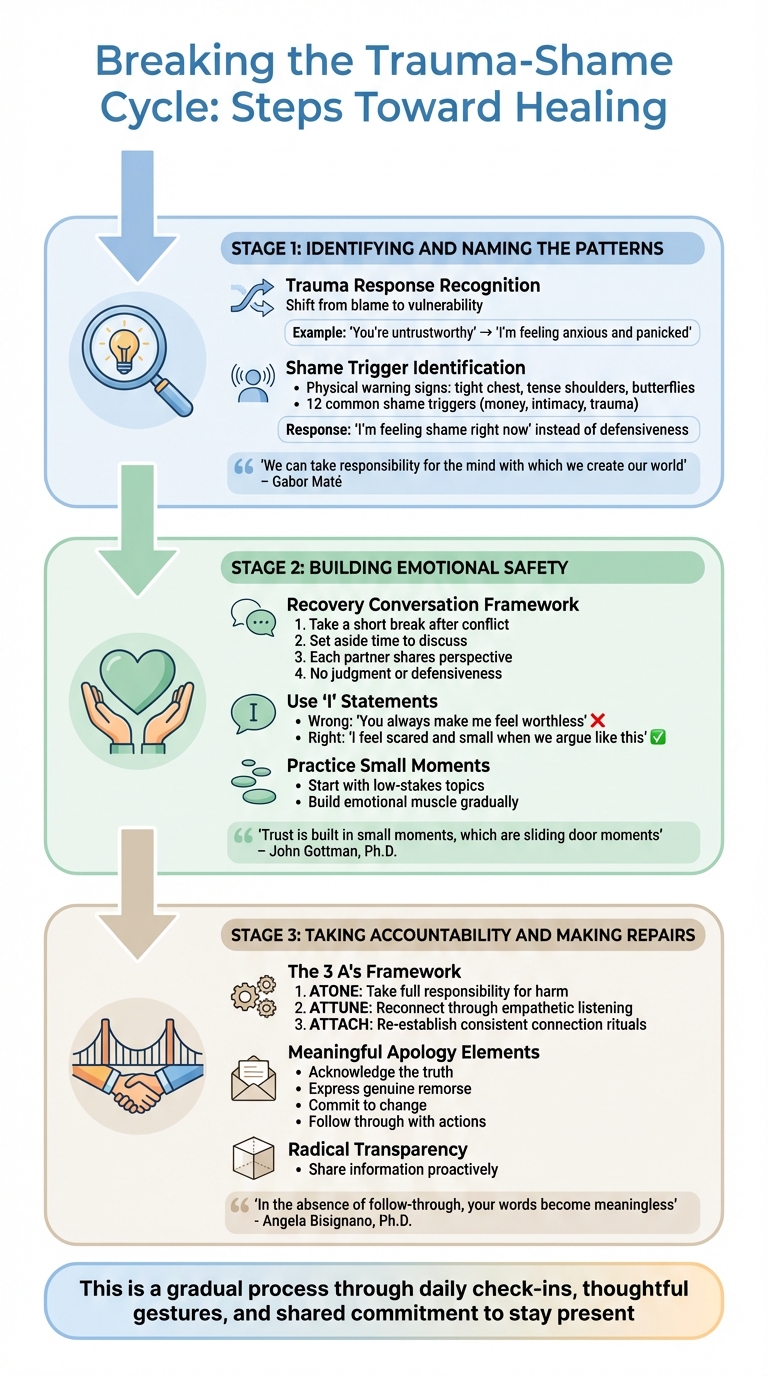 Breaking the Trauma-Shame Cycle: A Step-by-Step Guide for Couples
