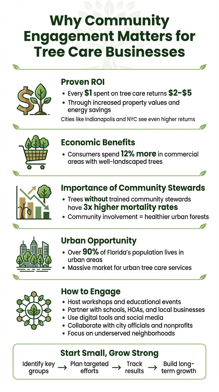 ROI and Benefits of Community Engagement in Tree Care