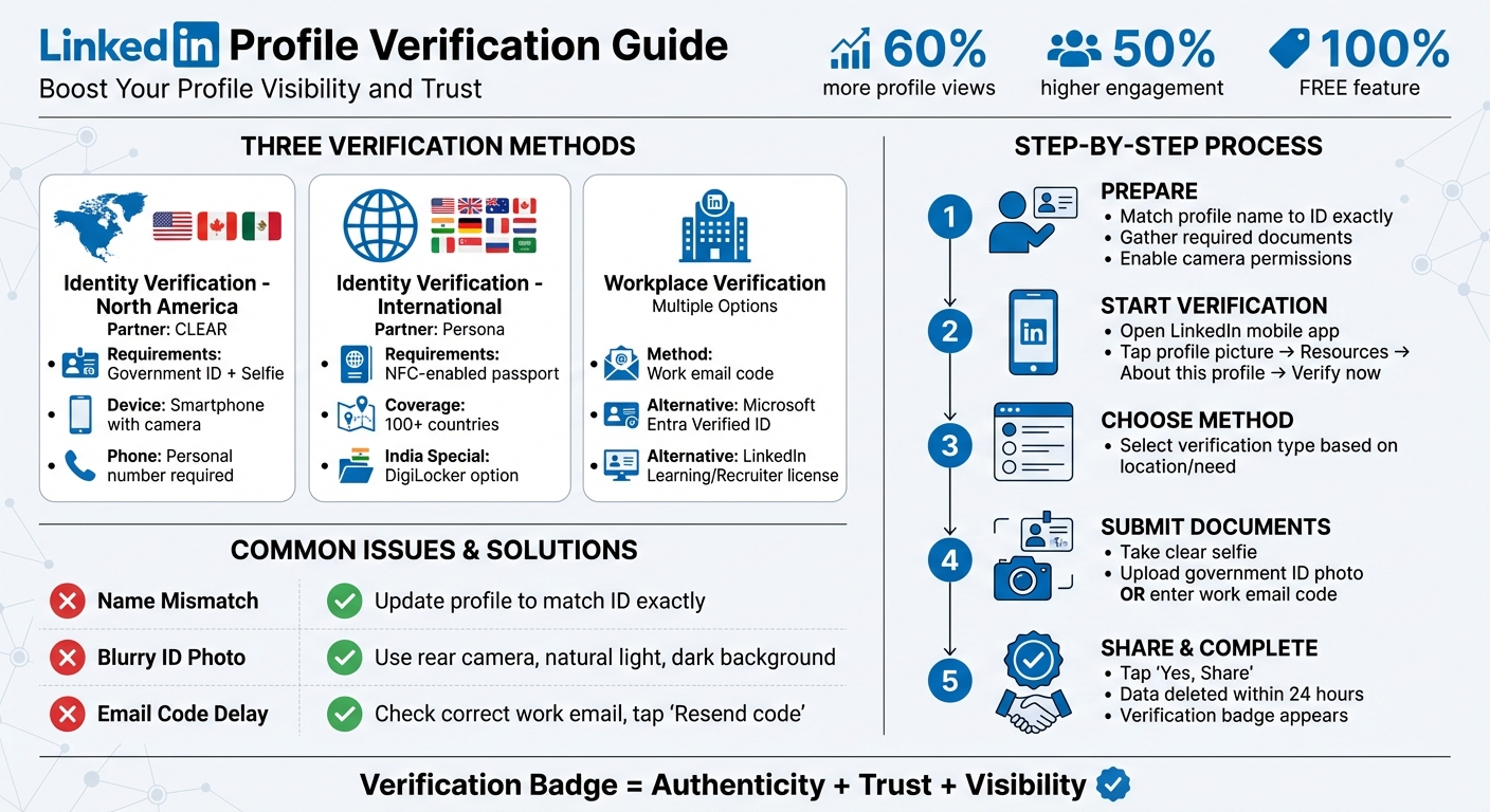 LinkedIn Profile Verification Process: 3 Methods and Step-by-Step Guide