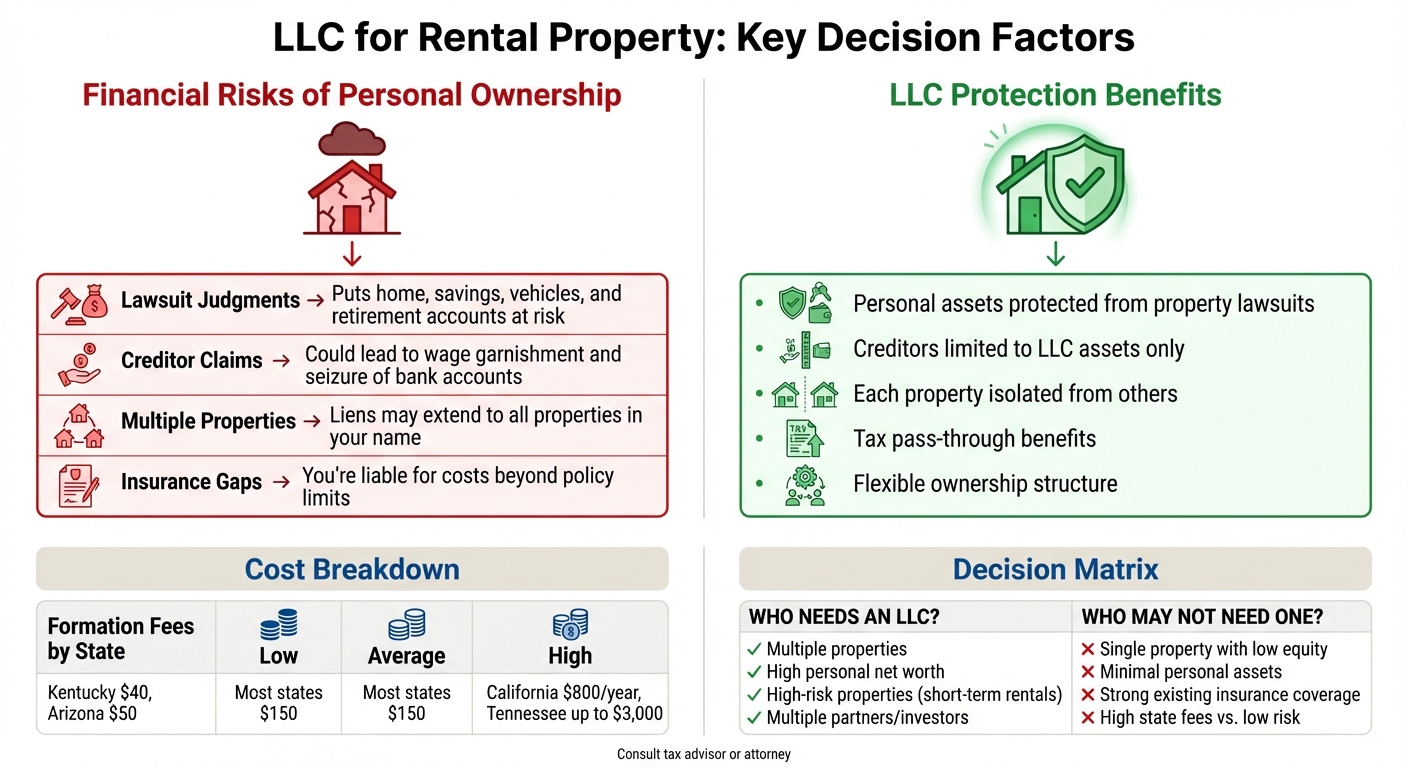 LLC vs Personal Ownership: Rental Property Risk Comparison