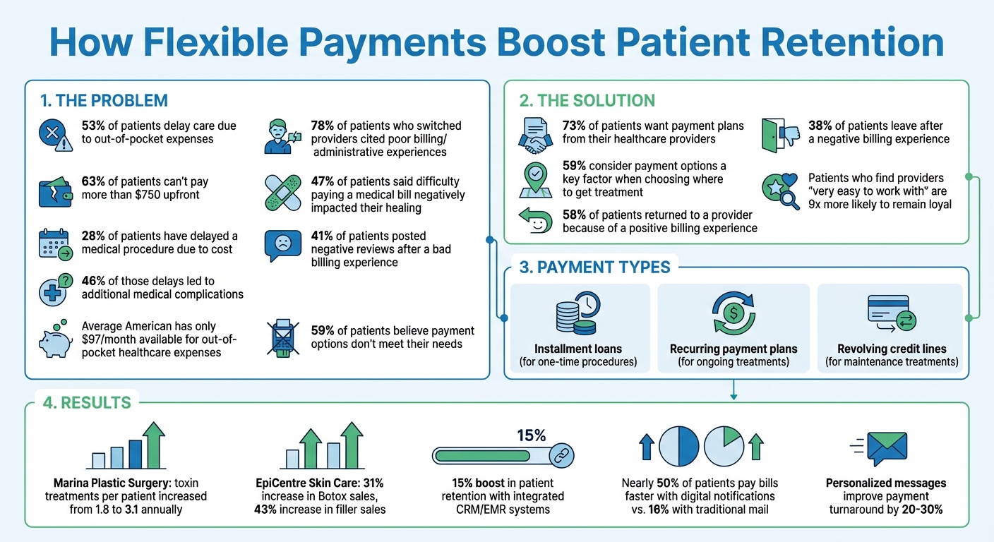 How Flexible Payment Options Impact Patient Retention Statistics