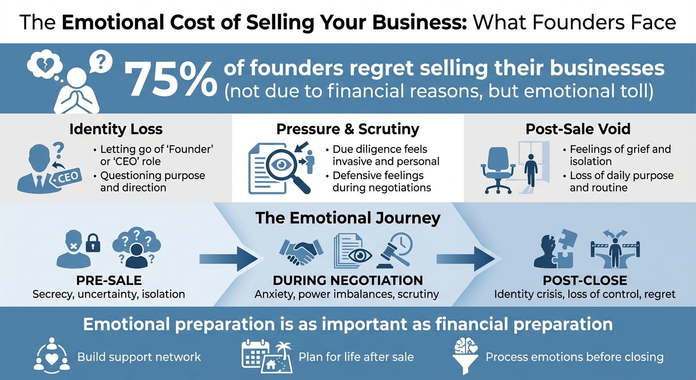 Emotional Challenges Founders Face When Selling Their Business
