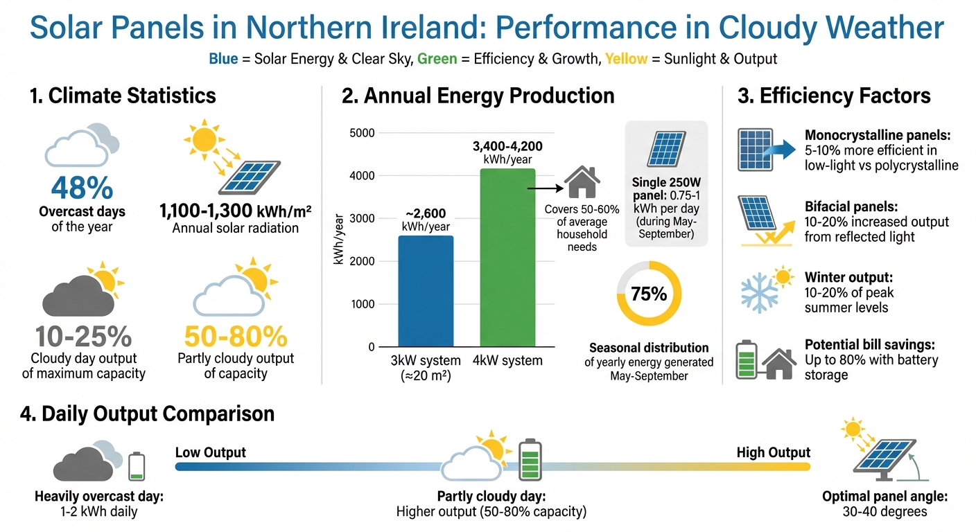 Solar Panel Performance in Northern Ireland: Key Statistics and Output Data