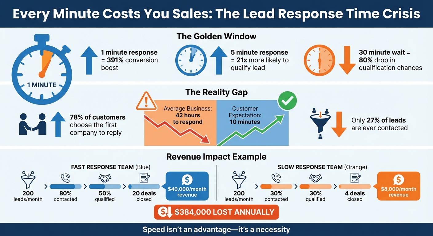 Lead Response Time Impact on Sales Conversion Rates