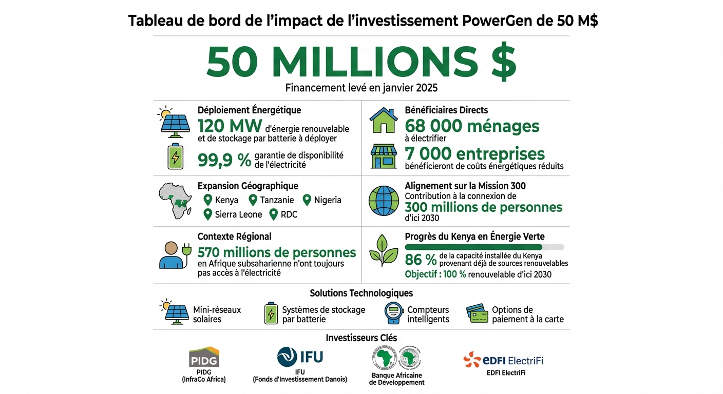 PowerGen's $50M Investment Impact: 120 MW Renewable Energy Across East Africa