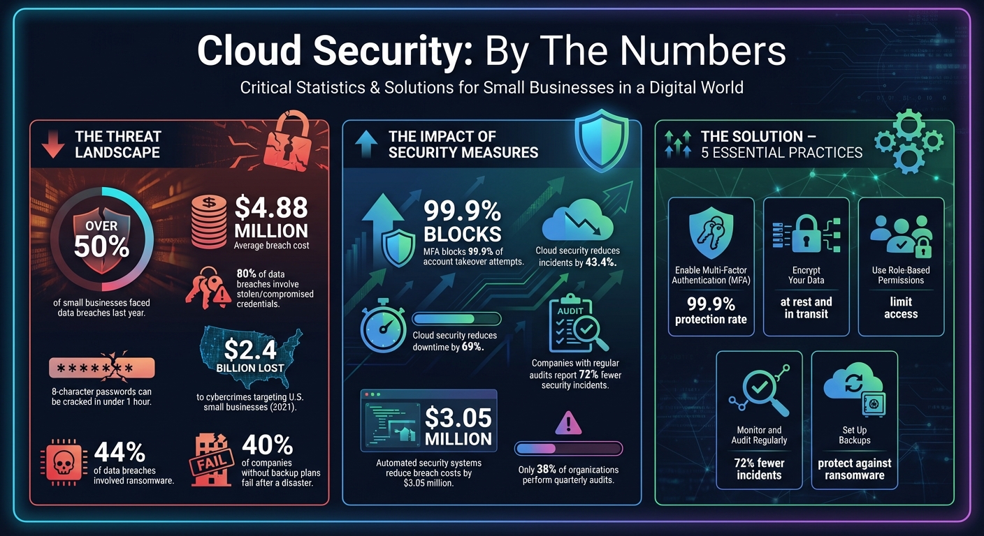 Cloud Security Statistics and Impact for Small Businesses