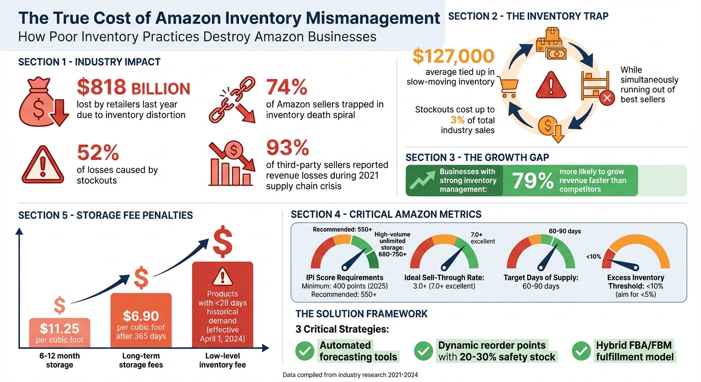Amazon Inventory Mismanagement: Key Statistics and Costly Mistakes