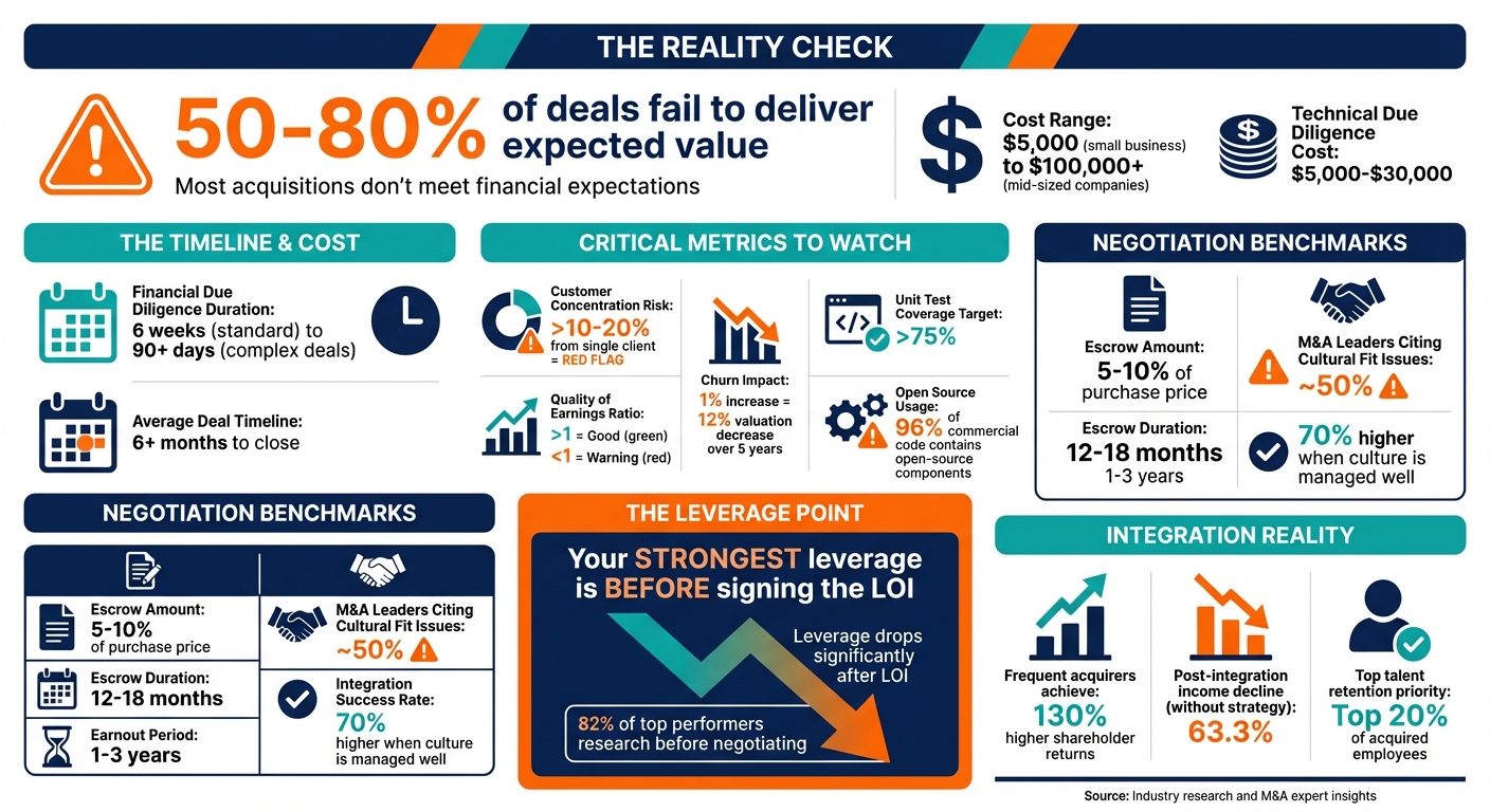 First Acquisition Deal: Key Statistics and Benchmarks for Founders