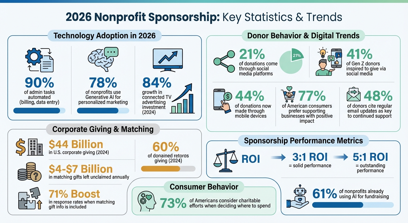 2026 Nonprofit Sponsorship Statistics and Key Metrics