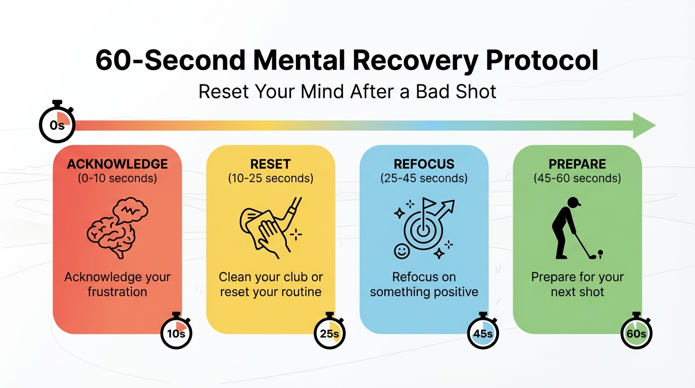 60-Second Mental Recovery Protocol for Golfers After Bad Shots