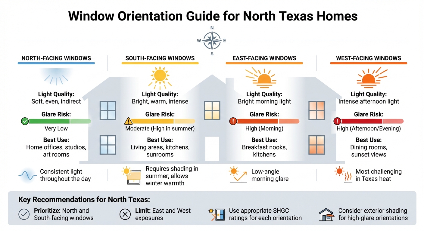 Window Orientation Guide: Light Quality, Glare Risk, and Best Room Uses