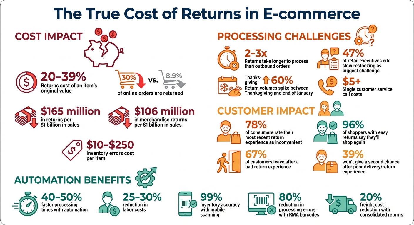 The True Cost of Returns: Key Statistics for E-commerce Businesses