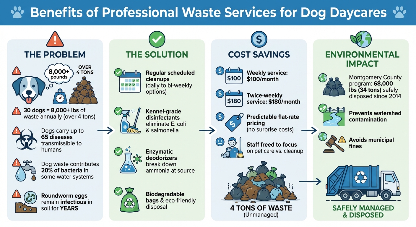 Dog Daycare Waste Management: Key Statistics and Cost Savings