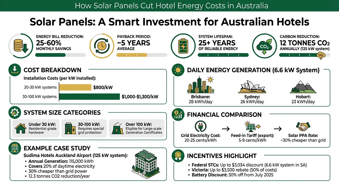How Solar Panels Cut Hotel Energy Costs - Switch Solutions