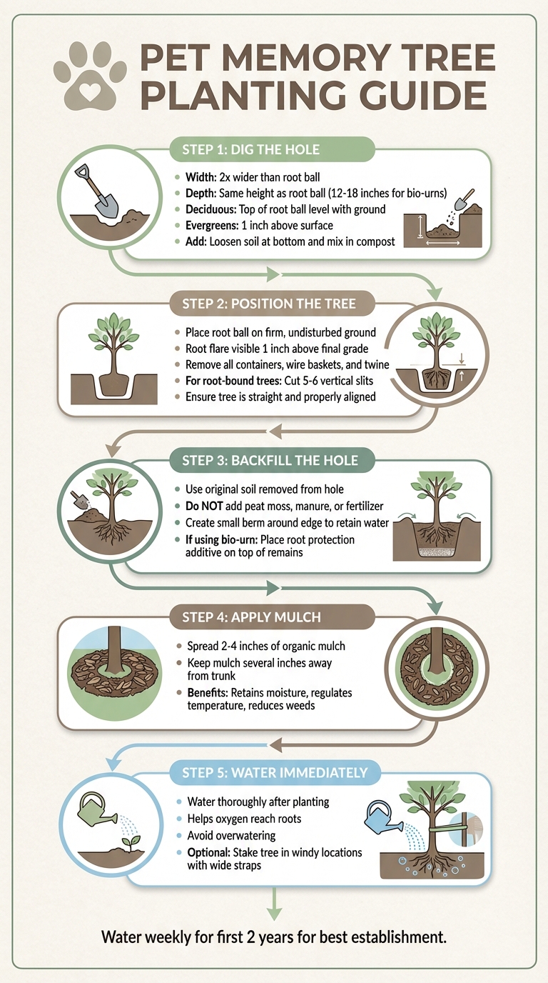 Step-by-Step Guide to Planting a Pet Memory Tree