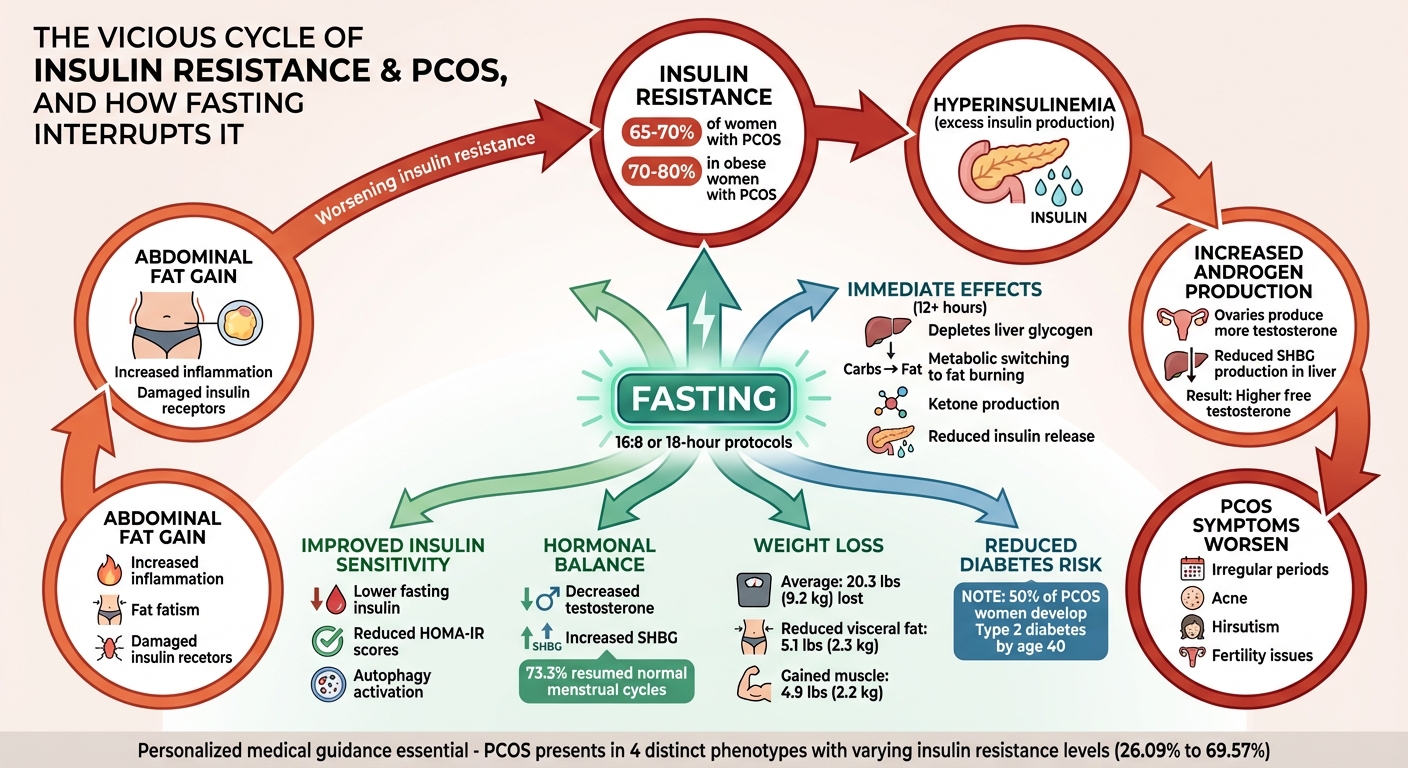 The Insulin Resistance and PCOS Vicious Cycle: How Fasting Breaks the Chain