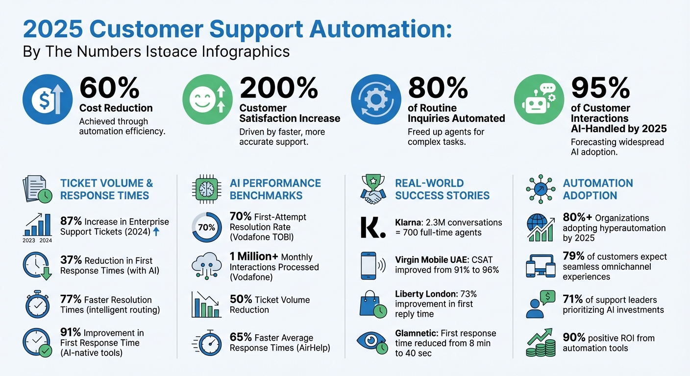 Customer Support Automation Impact: Key Statistics and Benefits for 2025