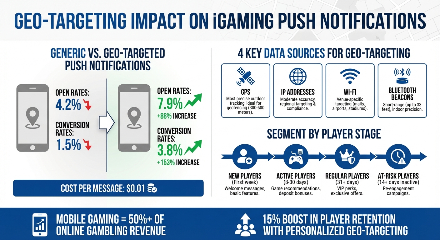 Geo-Targeting Impact on iGaming Push Notification Performance
