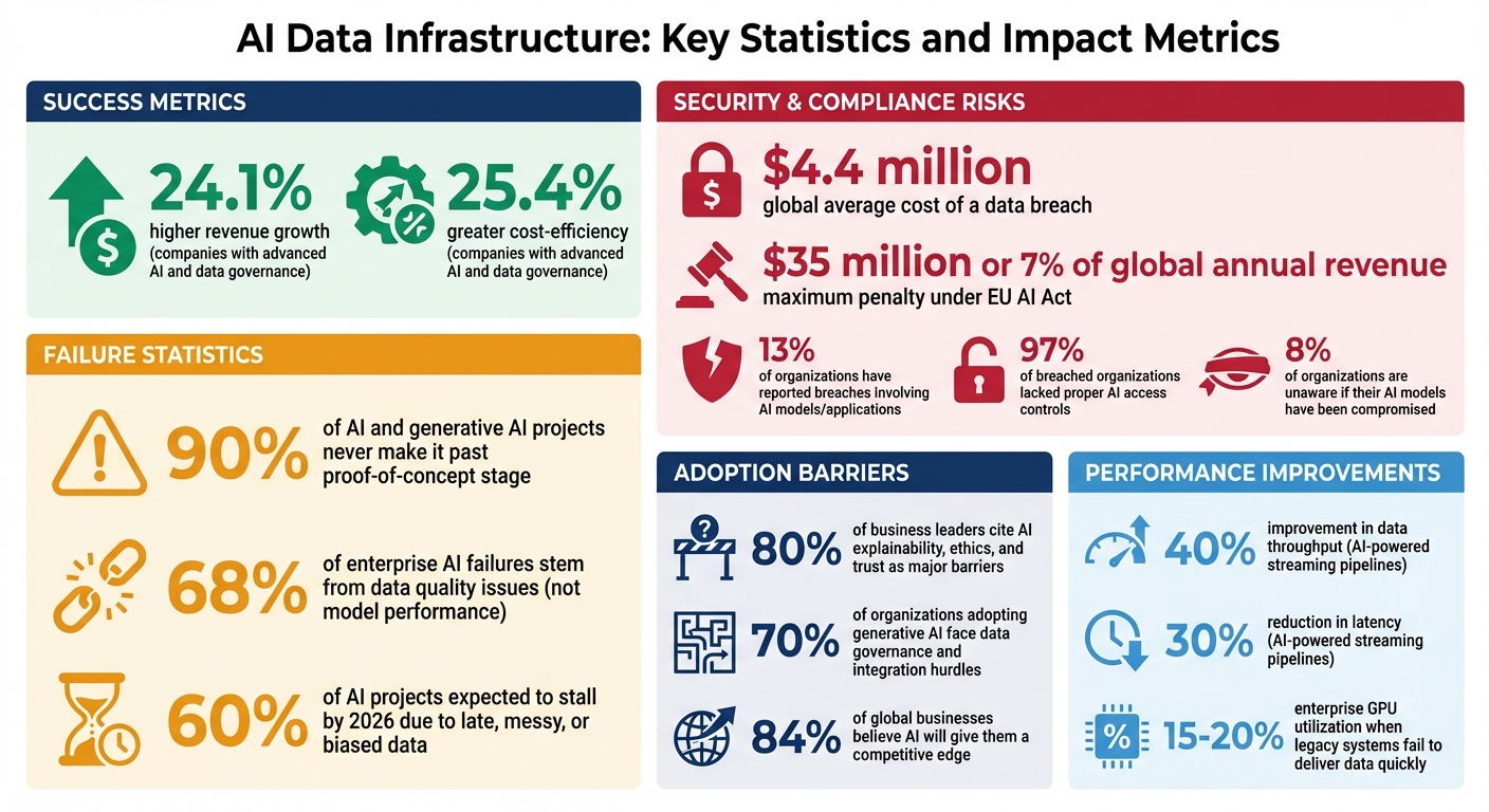 AI Data Infrastructure: Key Statistics and Impact Metrics