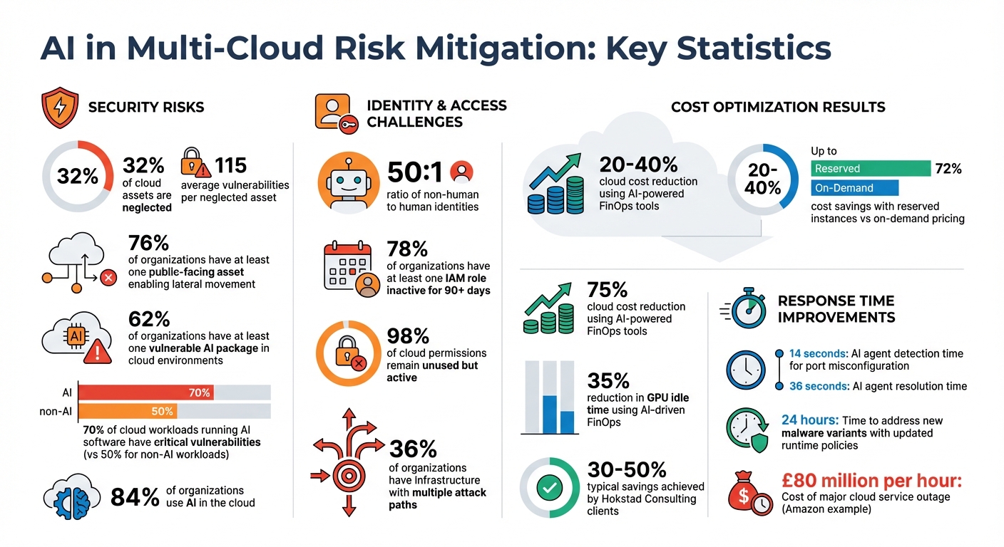 AI-Driven Multi-Cloud Risk Mitigation: Key Statistics and Cost Savings