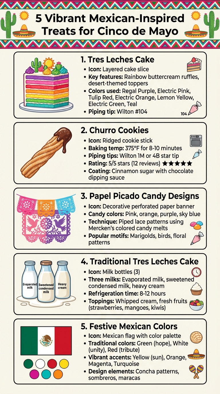 5 Vibrant Mexican-Inspired Treats for Cinco de Mayo Celebrations