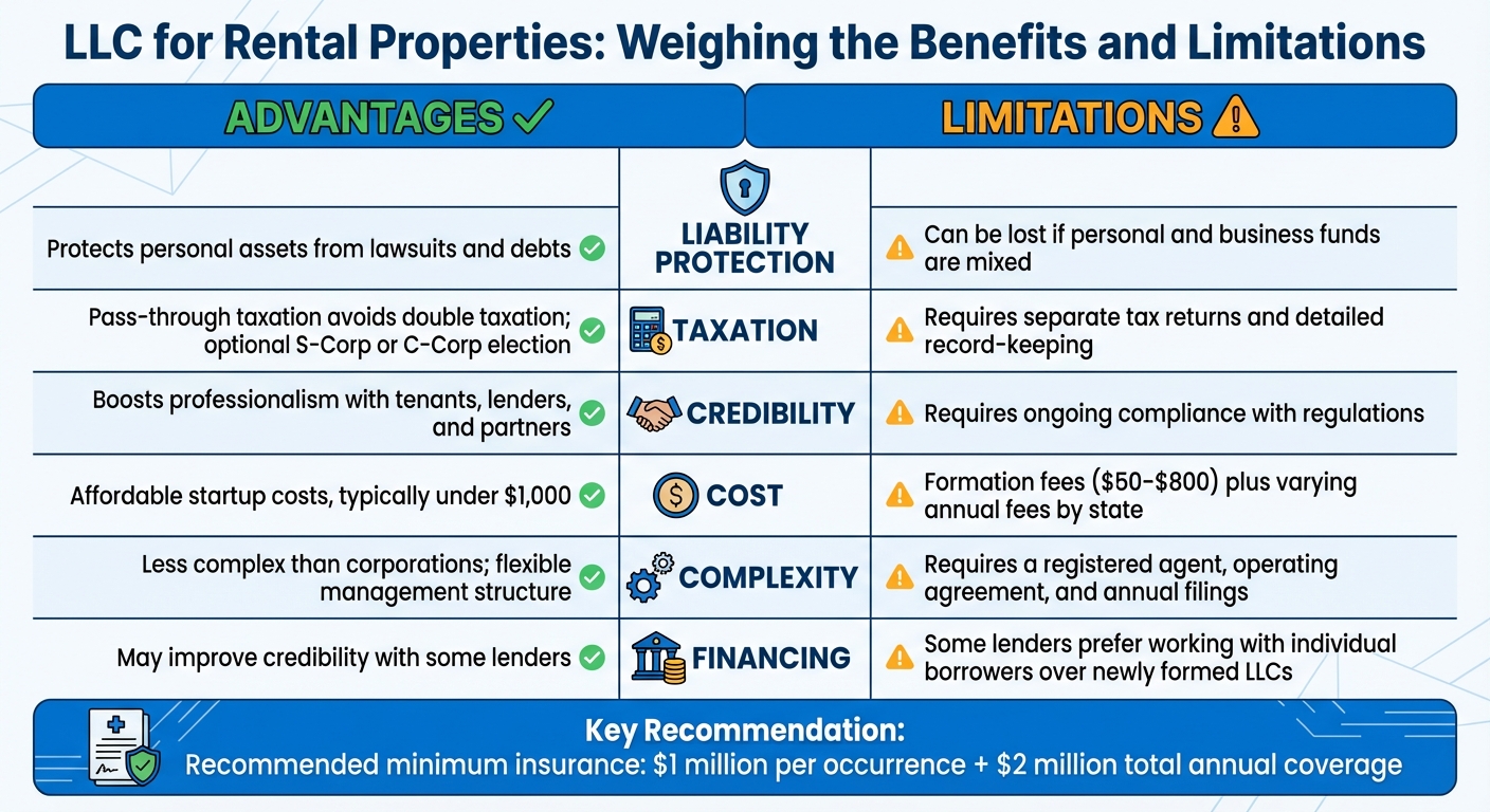 LLC vs Sole Proprietorship: Pros and Cons for Rental Property Owners