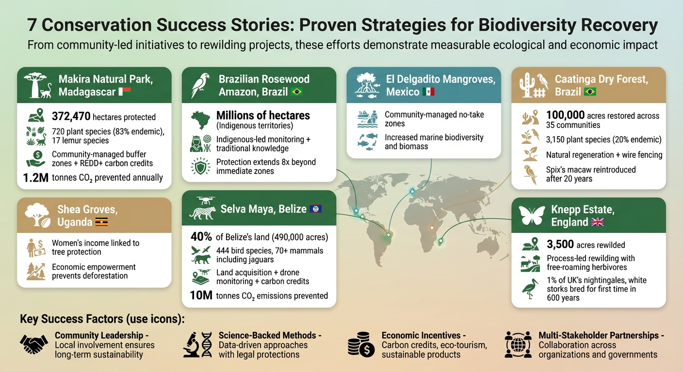 7 Global Conservation Success Stories: Key Strategies and Measurable Results