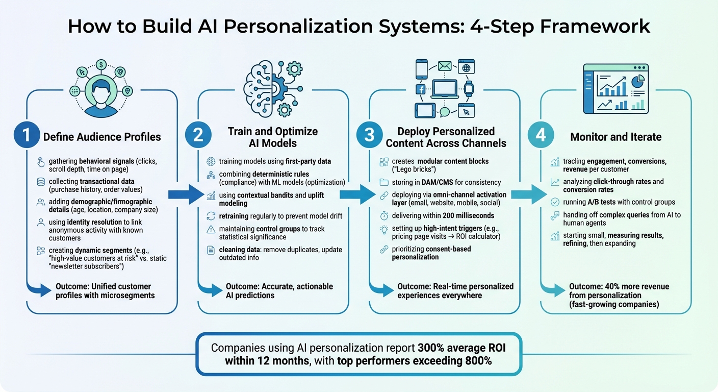 Building AI Systems for Personalization 1 4-Step Framework for Building AI Personalization Systems