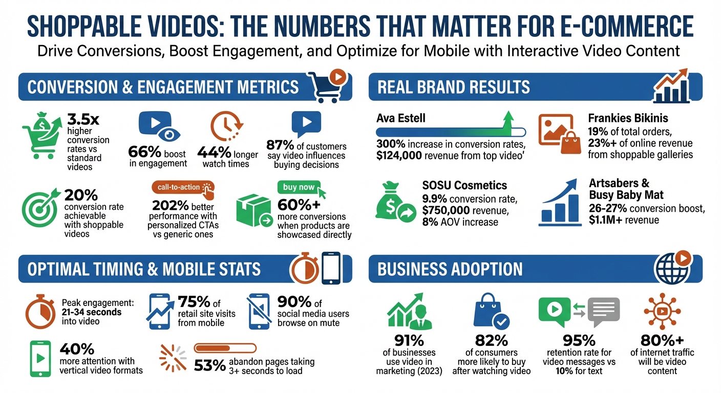 Shoppable Videos Impact on E-Commerce: Key Statistics and Benefits