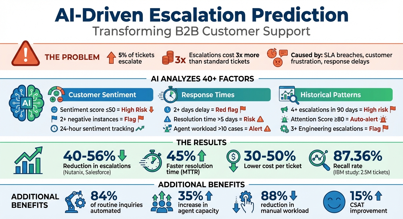 AI Escalation Prediction: Key Metrics and ROI Impact