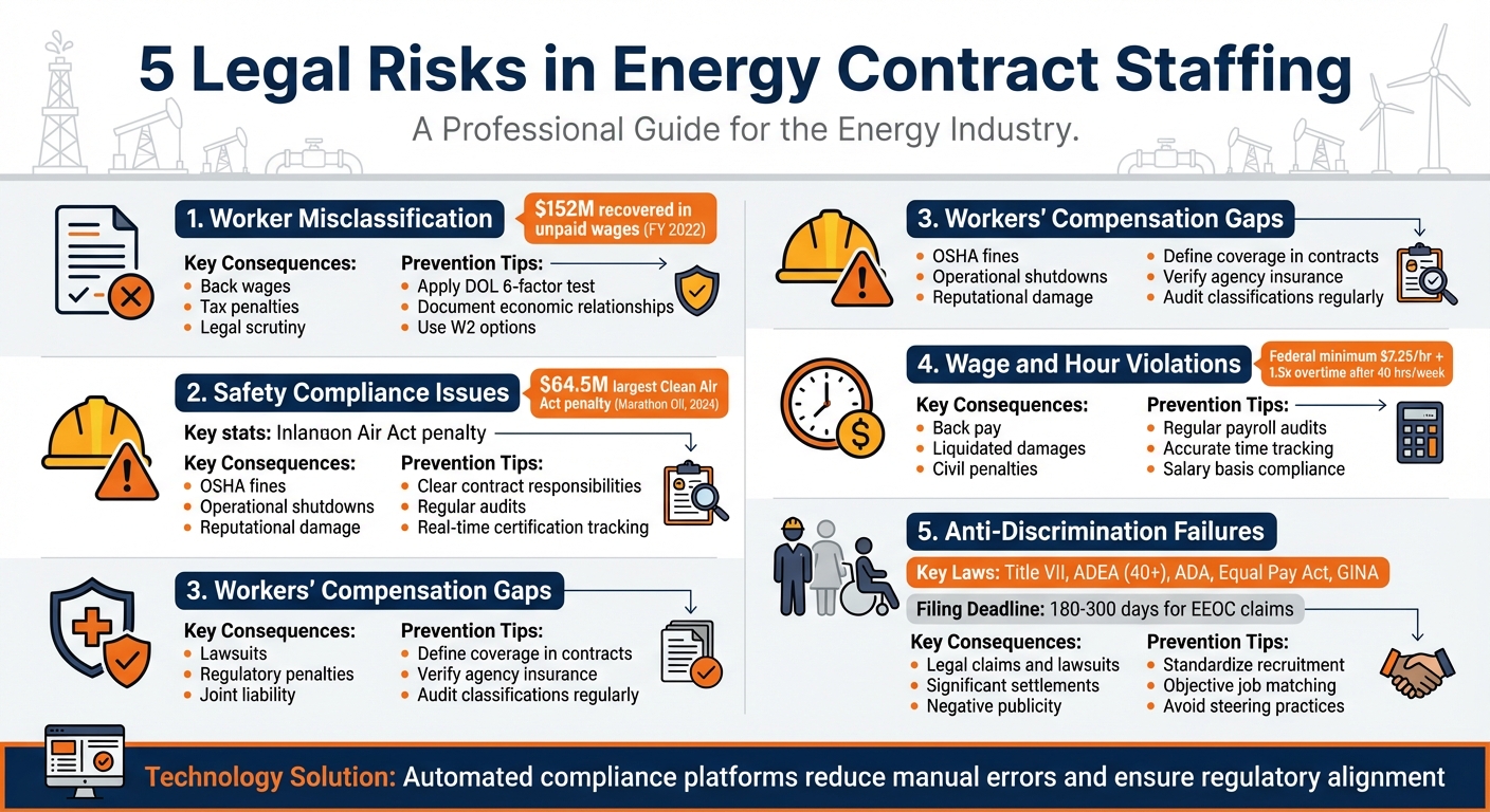 5 Legal Risks in Energy Contract Staffing and Prevention Strategies